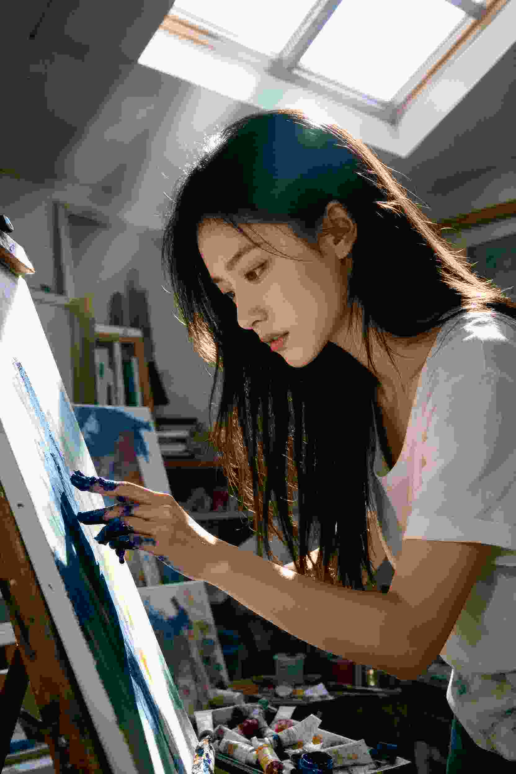 樱花树下
